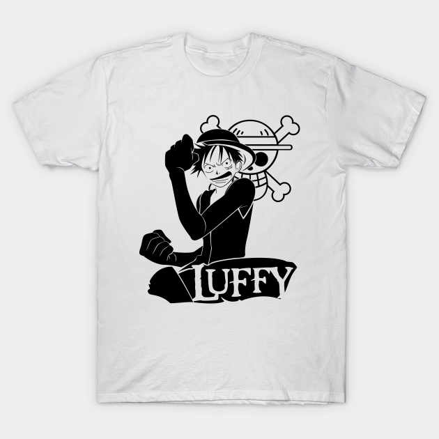One Piece Monkey D. Luffy, Anime T-Shirt - One Piece Monkey D Luffy - T 